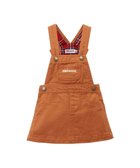 【ミキハウスホットビスケッツ/MIKI HOUSE HOT BISCUITS / KIDS】の【ミキハウス】【80-120cm】 ジャンパースカート 人気、トレンドファッション・服の通販 founy(ファニー) ファッション Fashion キッズファッション Fashion for Kids ワンピース Dresses シンプル Simple, Minimal デニム Denim, Jeans Material ポケット Pocket, Pocket Detail 夏 Summer S/S・春夏 SS, Spring/Summer, Warm Season A/W・秋冬 Autumn/Winter thumbnail 茶|ID: prp329100004871659 ipo3291000000036322405