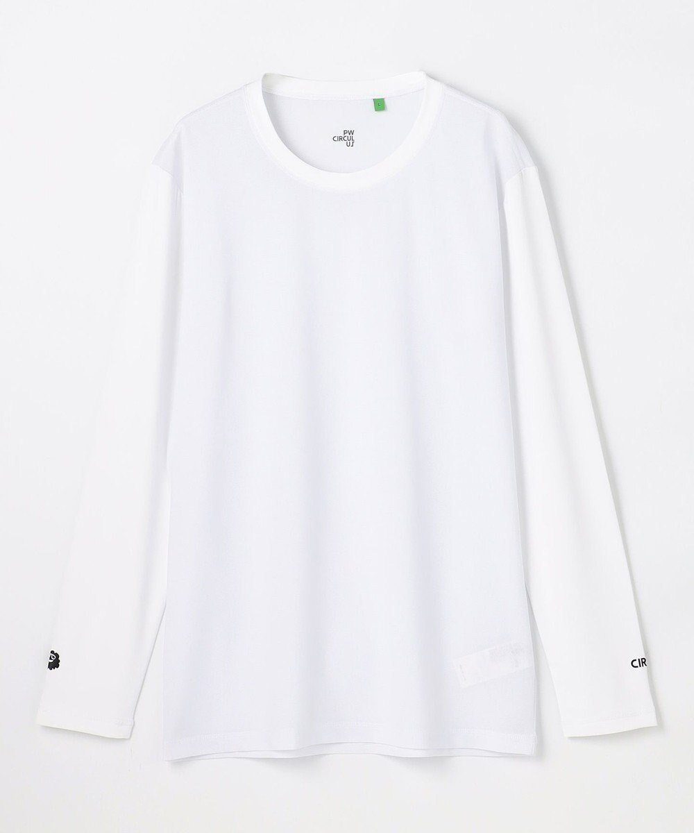 【ピーダブリュサーキュラス/PW CIRCULUS / MEN】の【MEN】UVメッシュコンビインナーシャツ ゴルフ インテリア・キッズ・メンズ・レディースファッション・服の通販 founy(ファニー) ファッション Fashion メンズファッション Fashion for Men トップス・カットソー Cut & Sew Tops メンズシャツ Shirts インナー Innerwear カットソー Cut and Sewn Top コンビ Combo, Combination Style ゴルフ Golf ストレッチ Stretch, Stretchy Fabric ポロシャツ Polo Shirt, Collared Tee メッシュ Mesh, Net Fabric モックネック Mock Neck, Short Turtleneck 吸水 Absorbent, Quick-Dry 夏 Summer 春 Spring S/S・春夏 SS, Spring/Summer, Warm Season ホワイト系|ID: prp329100004871667 ipo3291000000036322430