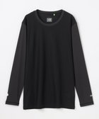 【ピーダブリュサーキュラス/PW CIRCULUS / MEN】の【MEN】UVメッシュコンビインナーシャツ ゴルフ 人気、トレンドファッション・服の通販 founy(ファニー) ファッション Fashion メンズファッション Fashion for Men トップス・カットソー Cut & Sew Tops メンズシャツ Shirts インナー Innerwear カットソー Cut and Sewn Top コンビ Combo, Combination Style ゴルフ Golf ストレッチ Stretch, Stretchy Fabric ポロシャツ Polo Shirt, Collared Tee メッシュ Mesh, Net Fabric モックネック Mock Neck, Short Turtleneck 吸水 Absorbent, Quick-Dry 夏 Summer 春 Spring S/S・春夏 SS, Spring/Summer, Warm Season thumbnail ブラック系|ID: prp329100004871667 ipo3291000000036322431