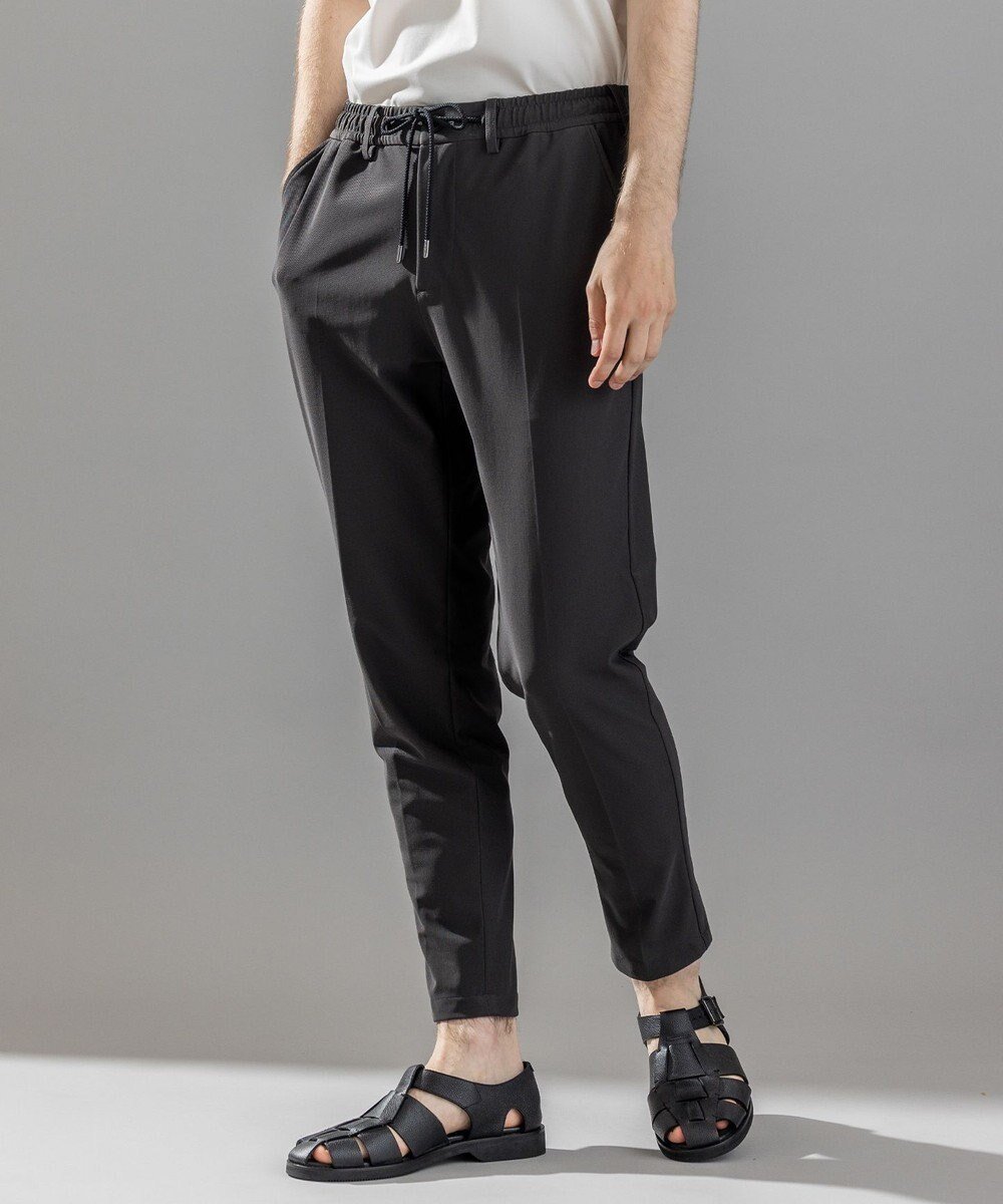 【ジョゼフ オム/JOSEPH HOMME / MEN】の新素材【抜群の通気性/360度ストレッチ】エアトールストレッチ ドロスト付テーパードパンツ/ PEGG CONVERTIBLE インテリア・キッズ・メンズ・レディースファッション・服の通販 founy(ファニー) ファッション Fashion メンズファッション Fashion for Men ボトムス Bottoms ストレッチ Stretch, Stretchy Fabric セットアップ Set-Up, Coordinated Outfit テーパード Tapered, Tapered Pants ドローコード Drawcord, Drawstring Cord ポケット Pocket, Pocket Detail メッシュ Mesh, Net Fabric ループ Loop, Loop Knit レギュラー Regular, Standard Fit 夏 Summer 春 Spring S/S・春夏 SS, Spring/Summer, Warm Season 【新色】グレー系|ID: prp329100004871675 ipo3291000000036322462