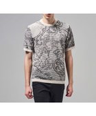 【ジョゼフ オム/JOSEPH HOMME / MEN】のオリエンタルブラインドジャガード クルーネック半袖ニットTEE 人気、トレンドファッション・服の通販 founy(ファニー) ファッション Fashion メンズファッション Fashion for Men トップス・カットソー Cut & Sew Tops ニット・セーター / 定番トップス Knit Tops & Sweaters おすすめ Recommended / Our Picks シンプル Simple, Minimal セーター Sweater, Knitwear ペイズリー Paisley, Ethnic Pattern ボトム Bottoms, Lower Wear ボーダー Border, Stripe 半袖 Short Sleeve, Half Sleeve 夏 Summer 春 Spring S/S・春夏 SS, Spring/Summer, Warm Season thumbnail アイボリー系|ID: prp329100004871676 ipo3291000000036322467