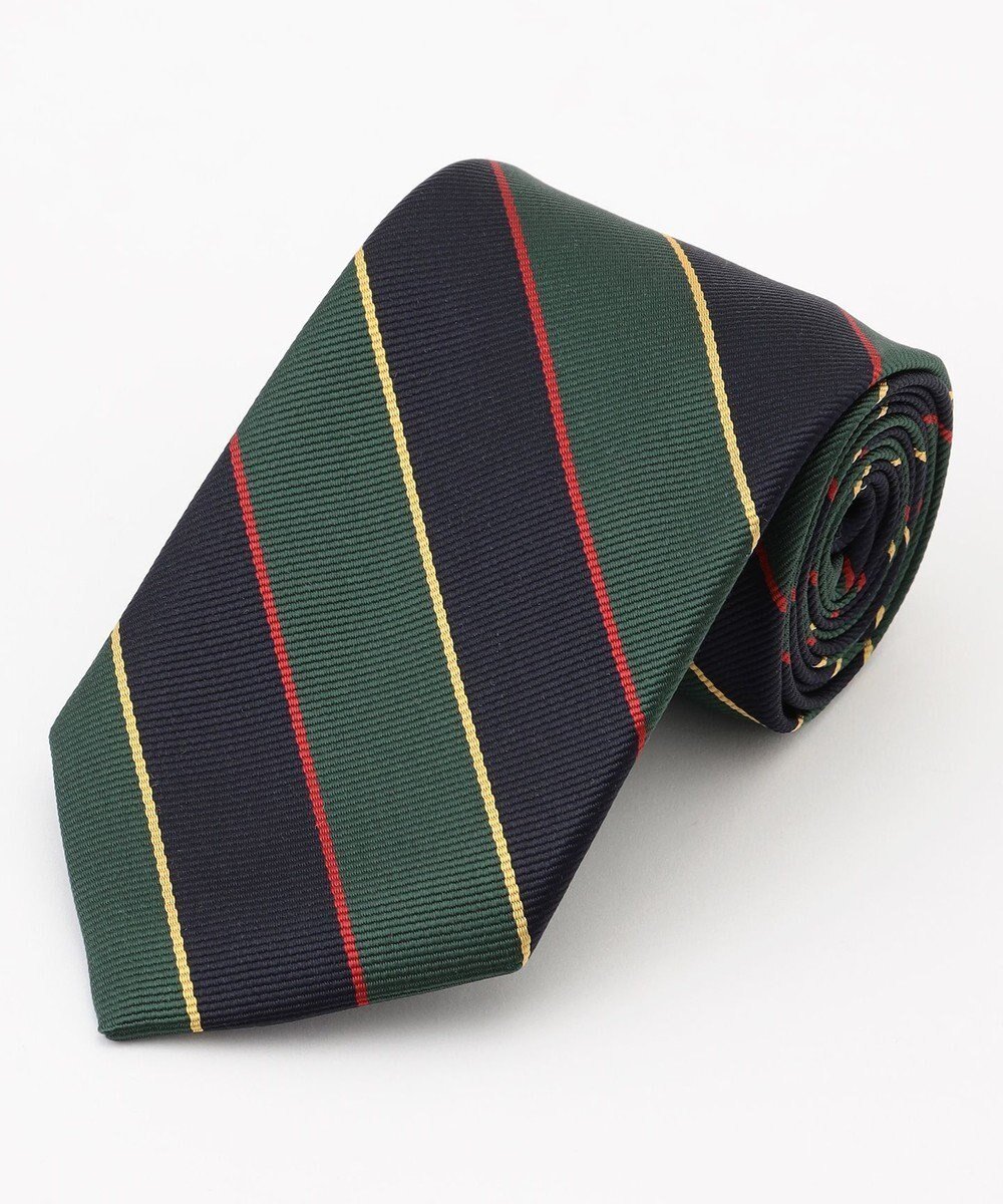 【ジェイ プレス/J.PRESS / MEN】の【定番】オーセンティック レジメンタル ネクタイ インテリア・キッズ・メンズ・レディースファッション・服の通販 founy(ファニー) 　ファッション　Fashion　メンズファッション　Fashion for Men　ストライプ　Stripe, Striped Pattern　スーツ　Suit, Formalwear　定番　Standard, Basic Item　帽子　Hat, Headwear　リボン　Ribbon, Bow　ネイビー系2|ID: prp329100004871683 ipo3291000000036322496