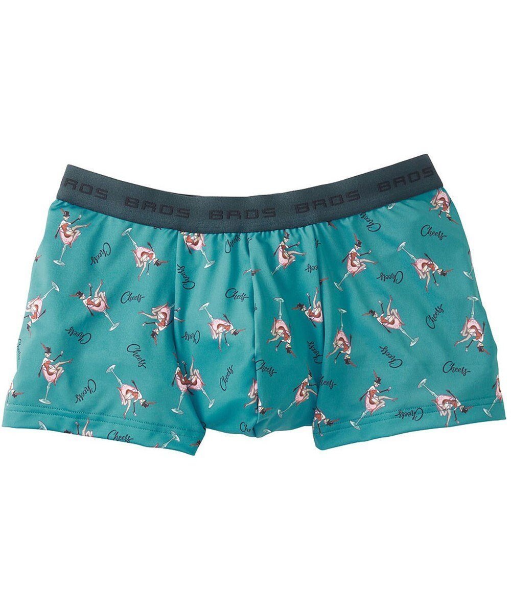 【ワコール/Wacoal / MEN】のボクサーパンツ【キモチ届けるパンツ】フロント快適設計 肌あたり軽減設計 前閉じ 下着 オリジナルメッセージカード付き GT3424 /ブロス バイ ワコールメン インテリア・キッズ・メンズ・レディースファッション・服の通販 founy(ファニー) ファッション Fashion メンズファッション Fashion for Men ボトムス Bottoms アンダー Underwear Essentials グラス Glass, Eyewear ドット Polka Dot, Dot Pattern フラット Flat, Flat Shoes フロント Front, Front Design ターコイズ|ID: prp329100004871689 ipo3291000000036322515