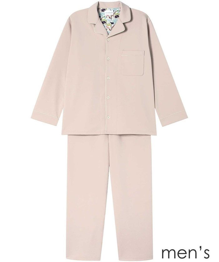 【ウンナナクール/une nana cool / MEN】の【綿混】ハイゲージダブルエアー メンズ長袖開襟 MADE WITH LIBERTY FABRIC インテリア・キッズ・メンズ・レディースファッション・服の通販 founy(ファニー) https://founy.com/ ファッション Fashion メンズファッション Fashion for Men 秋 Autumn 長袖 Long Sleeve, Full Sleeve バランス Balance, Style Balance パイピング Piping, Trim Design パジャマ Pajamas, Sleepwear プリント Print, Printed Pattern ボトム Bottoms, Lower Wear ポケット Pocket, Pocket Detail メンズ Men's, Menswear リラックス Relax, Relaxed Fit おすすめ Recommended / Our Picks |ID: prp329100004871691 ipo3291000000036322518