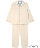 【ウンナナクール/une nana cool / MEN】の【綿混】ハイゲージダブルエアー メンズ長袖開襟 MADE WITH LIBERTY FABRIC 人気、トレンドファッション・服の通販 founy(ファニー) ファッション Fashion メンズファッション Fashion for Men 秋 Autumn 長袖 Long Sleeve, Full Sleeve バランス Balance, Style Balance パイピング Piping, Trim Design パジャマ Pajamas, Sleepwear プリント Print, Printed Pattern ボトム Bottoms, Lower Wear ポケット Pocket, Pocket Detail メンズ Men's, Menswear リラックス Relax, Relaxed Fit おすすめ Recommended / Our Picks thumbnail クリーム|ID: prp329100004871691 ipo3291000000036322522