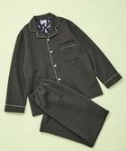 【ウンナナクール/une nana cool / MEN】の【綿混】ハイゲージダブルエアー メンズ長袖開襟 MADE WITH LIBERTY FABRIC 人気、トレンドファッション・服の通販 founy(ファニー) ファッション Fashion メンズファッション Fashion for Men 秋 Autumn 長袖 Long Sleeve, Full Sleeve バランス Balance, Style Balance パイピング Piping, Trim Design パジャマ Pajamas, Sleepwear プリント Print, Printed Pattern ボトム Bottoms, Lower Wear ポケット Pocket, Pocket Detail メンズ Men's, Menswear リラックス Relax, Relaxed Fit おすすめ Recommended / Our Picks thumbnail ダークグレー|ID: prp329100004871691 ipo3291000000036322523