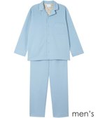 【ウンナナクール/une nana cool / MEN】の【綿混】ハイゲージダブルエアー メンズ長袖開襟 MADE WITH LIBERTY FABRIC 人気、トレンドファッション・服の通販 founy(ファニー) ファッション Fashion メンズファッション Fashion for Men 秋 Autumn 長袖 Long Sleeve, Full Sleeve バランス Balance, Style Balance パイピング Piping, Trim Design パジャマ Pajamas, Sleepwear プリント Print, Printed Pattern ボトム Bottoms, Lower Wear ポケット Pocket, Pocket Detail メンズ Men's, Menswear リラックス Relax, Relaxed Fit おすすめ Recommended / Our Picks thumbnail サックスブルー|ID: prp329100004871691 ipo3291000000036322527