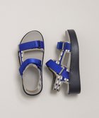 【ステッピ/steppi】の【洗える】厚底 ストラップサンダル ブルーチェック|ID: prp329100004871722 ipo3291000000036322645