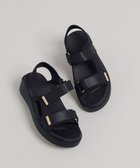 【ステッピ/steppi】の【洗える】厚底 ストラップサンダル ブラック|ID: prp329100004871722 ipo3291000000036322647