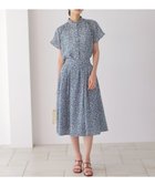 【組曲/KUMIKYOKU】の【先行予約・WEB限定】フラワーガーデンプリント スカート ブルー系5|ID: prp329100004871723 ipo3291000000036322650