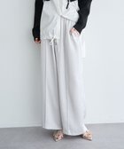 【イェッカ ヴェッカ/YECCA VECCA】のヴィンテージサテンイージーパンツ 人気、トレンドファッション・服の通販 founy(ファニー) ファッション Fashion レディースファッション Fashion for Women パンツ Pants & Trousers ドローコード Drawcord, Drawstring Cord フレア Flare, Flared ポケット Pocket, Pocket Detail リラックス Relax, Relaxed Fit ワイド Wide, Wide Fit 夏 Summer 旅行 Travel 春 Spring S/S・春夏 SS, Spring/Summer, Warm Season thumbnail Light Gray|ID: prp329100004871744 ipo3291000000036322758