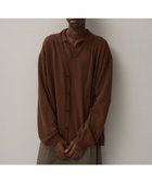 【エイトン/ATON】のFINE ICE COTTON Vネックカーディガン - UNISEX CAMEL|ID: prp329100004871748 ipo3291000000036322776
