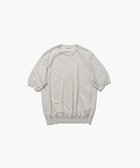 【エイトン/ATON】のHIGH TWIST COTTON クルーネックセーター 人気、トレンドファッション・服の通販 founy(ファニー) ファッション Fashion レディースファッション Fashion for Women トップス・カットソー Cut & Sew Tops ニット Knit Tops & Sweaters ギャザー Gathered, Ruffled セーター Sweater, Knitwear テーパード Tapered, Tapered Pants ドレープ Drape, Draping Fabric 吸水 Absorbent, Quick-Dry 夏 Summer 春 Spring S/S・春夏 SS, Spring/Summer, Warm Season 洗える Machine Washable thumbnail LIGHT GRAY|ID: prp329100004871749 ipo3291000000036322781