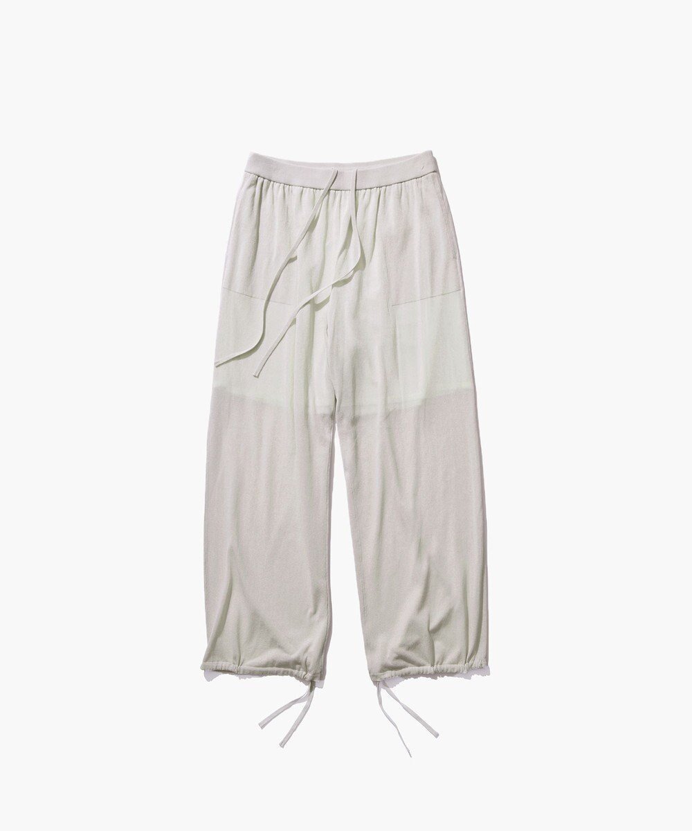 【エイトン/ATON】のHIGH TWIST COTTON ワイドイージーパンツ インテリア・キッズ・メンズ・レディースファッション・服の通販 founy(ファニー) ファッション Fashion レディースファッション Fashion for Women パンツ Pants & Trousers ギャザー Gathered, Ruffled ストレート Straight, Straight Cut ドレープ Drape, Draping Fabric ポケット Pocket, Pocket Detail リラックス Relax, Relaxed Fit ワイド Wide, Wide Fit 吸水 Absorbent, Quick-Dry 夏 Summer 春 Spring S/S・春夏 SS, Spring/Summer, Warm Season 洗える Machine Washable LIGHT GRAY|ID: prp329100004871750 ipo3291000000036322785