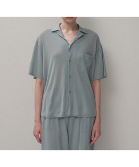 【エイトン/ATON】 HIGH TWIST COTTON ニットシャツ人気、トレンドファッション・服の通販 founy(ファニー) ファッション Fashion レディースファッション Fashion for Women トップス・カットソー Cut & Sew Tops ニット Knit Tops & Sweaters シャツ・ブラウス・オフィスカジュアル Elegant Blouses & Button-Ups セーター Sweater, Knitwear ドレープ Drape, Draping Fabric バランス Balance, Style Balance ボトム Bottoms, Lower Wear ポケット Pocket, Pocket Detail ヨーク Yoke, Yoke Design 吸水 Absorbent, Quick-Dry 夏 Summer 春 Spring S/S・春夏 SS, Spring/Summer, Warm Season 洗える Machine Washable |ID:prp329100004871752