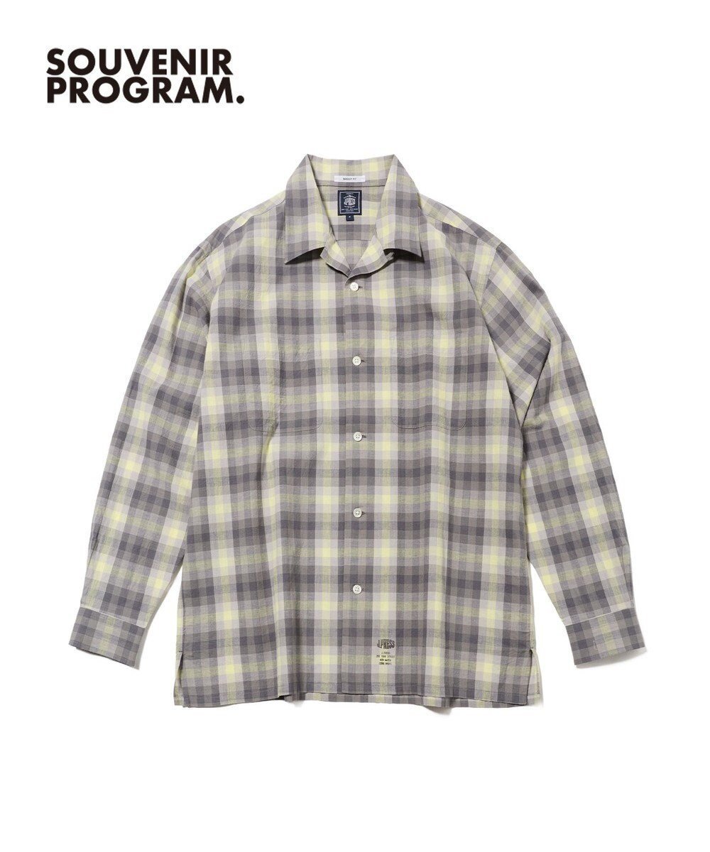 【ジェイ プレス/J.PRESS / MEN】の【J.PRESS ORIGINALS】【UNISEX】Indian Madras Open Shirts / Baggy-Fit インテリア・キッズ・メンズ・レディースファッション・服の通販 founy(ファニー) ファッション Fashion レディースファッション Fashion for Women トップス・カットソー Cut & Sew Tops シャツ・ブラウス・オフィスカジュアル Elegant Blouses & Button-Ups ユニセックス Unisex, Genderless インド Indian Textile インナー Innerwear ジャケット Jacket, Outerwear チェック Check, Plaid, Tartan ボックス Boxy, Box Shape 夏 Summer 定番 Standard, Basic Item 春 Spring S/S・春夏 SS, Spring/Summer, Warm Season ライトグレー系4|ID: prp329100004871767 ipo3291000000036322836