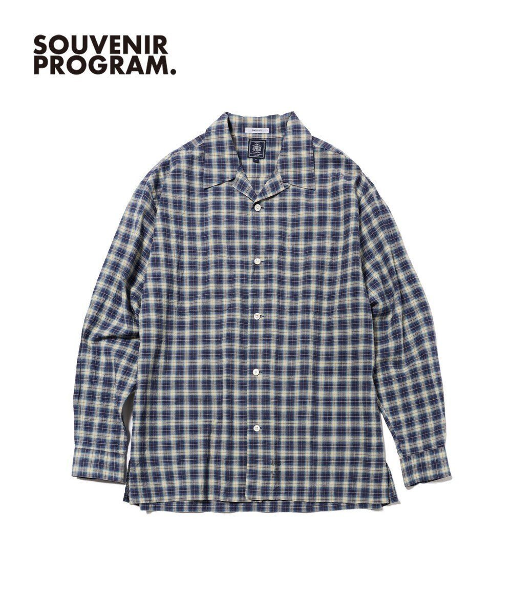 【ジェイ プレス/J.PRESS / MEN】の【J.PRESS ORIGINALS】【UNISEX】Indian Madras Open Shirts / Baggy-Fit インテリア・キッズ・メンズ・レディースファッション・服の通販 founy(ファニー) ファッション Fashion レディースファッション Fashion for Women トップス・カットソー Cut & Sew Tops シャツ・ブラウス・オフィスカジュアル Elegant Blouses & Button-Ups ユニセックス Unisex, Genderless インド Indian Textile インナー Innerwear ジャケット Jacket, Outerwear チェック Check, Plaid, Tartan ボックス Boxy, Box Shape 夏 Summer 定番 Standard, Basic Item 春 Spring S/S・春夏 SS, Spring/Summer, Warm Season ネイビー系4|ID: prp329100004871767 ipo3291000000036322839