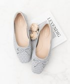 【ブリジット バーキン/Bridget Birkin】の【Bridget Birkin】ニットバレエシューズ グレー|ID: prp329100004871780 ipo3291000000036322882