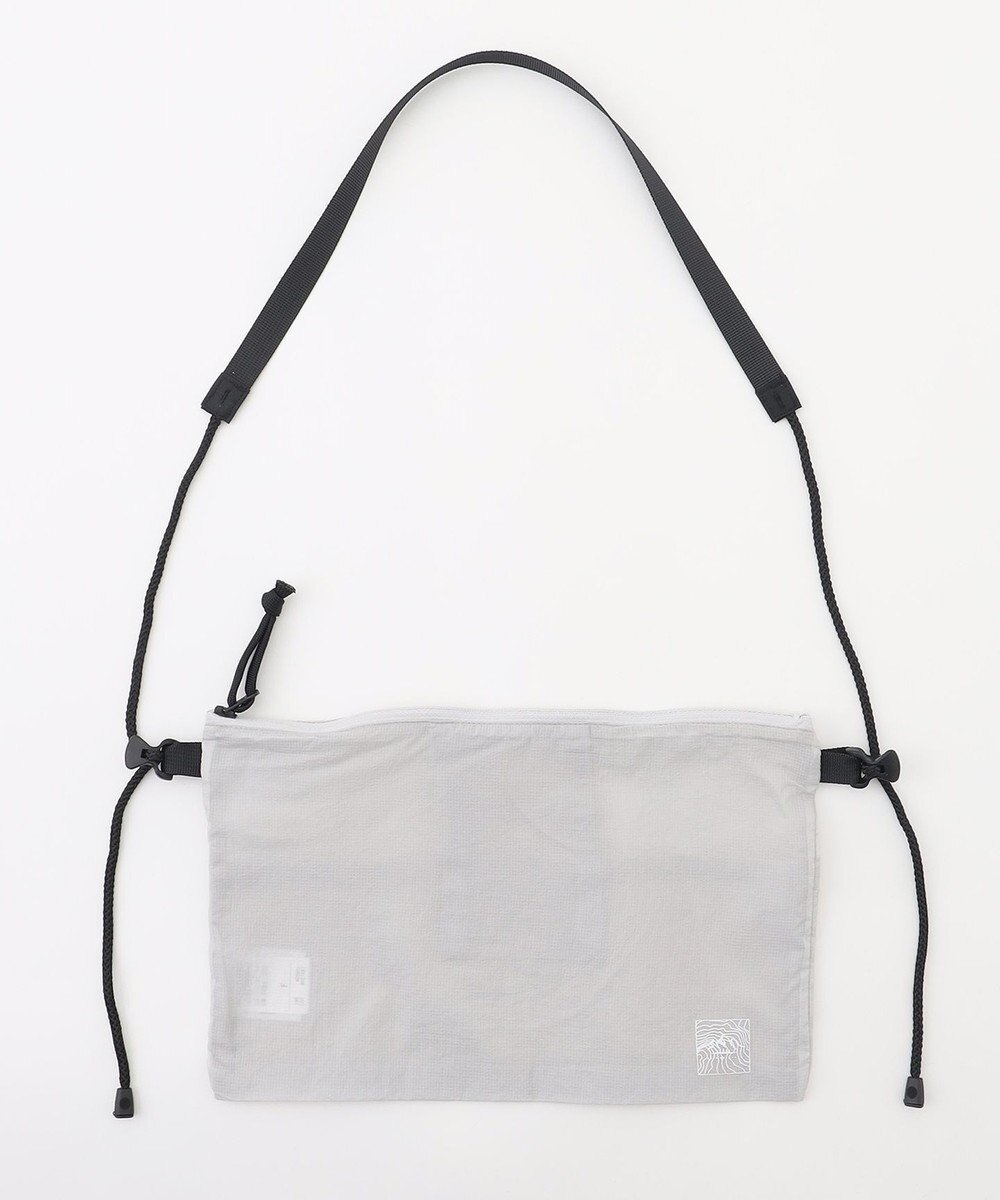 【ジョセフ アブード マウンテン/JOSEPH ABBOUD MOUNTAIN】の【軽量/ECO撥水/小さくたためる】ナイロンフライリップサコッシュ インテリア・キッズ・メンズ・レディースファッション・服の通販 founy(ファニー) 　ファッション　Fashion　レディースファッション　Fashion for Women　アウトドア　Outdoor Clothing　コンパクト　Compact, Small Size　軽量　Lightweight, Ultra Light　シンプル　Simple, Minimal　ポケット　Pocket, Pocket Detail　リップ　Lip, Lip Motif　おすすめ　Recommended / Our Picks　旅行　Travel　ライトグレー系|ID: prp329100004871784 ipo3291000000036322893