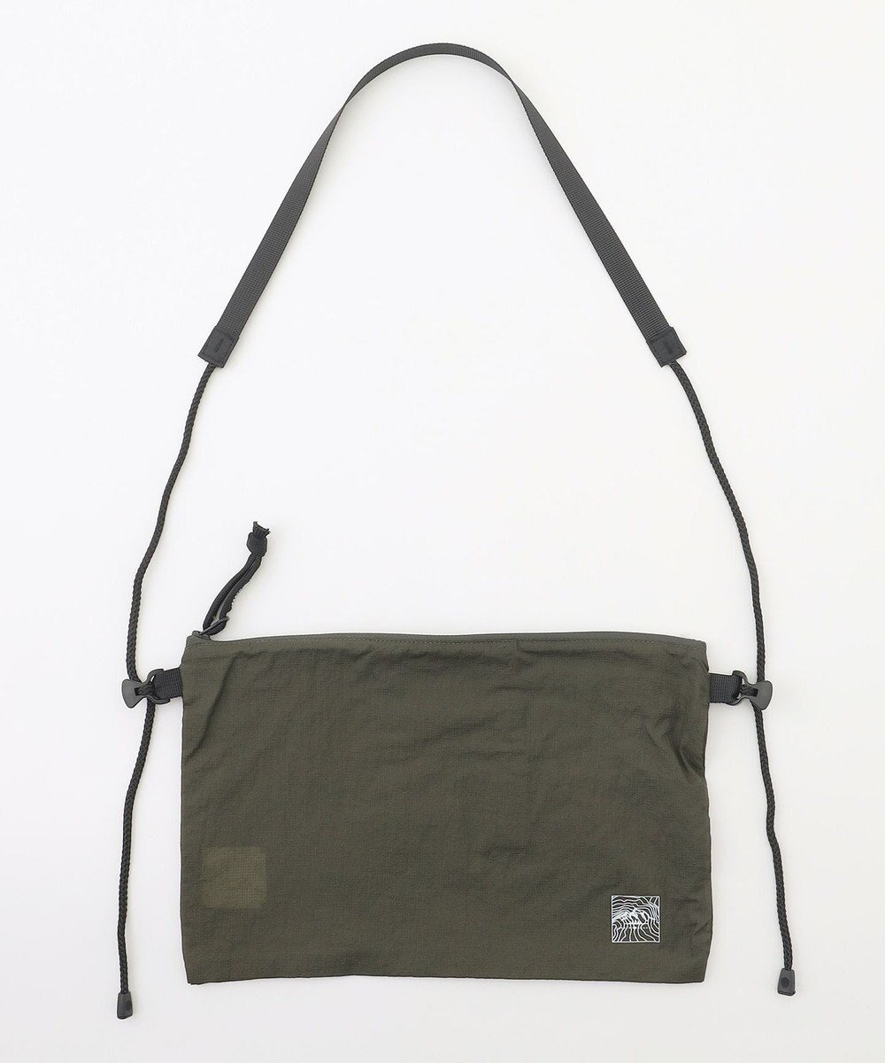 【ジョセフ アブード マウンテン/JOSEPH ABBOUD MOUNTAIN】の【軽量/ECO撥水/小さくたためる】ナイロンフライリップサコッシュ インテリア・キッズ・メンズ・レディースファッション・服の通販 founy(ファニー) 　ファッション　Fashion　レディースファッション　Fashion for Women　アウトドア　Outdoor Clothing　コンパクト　Compact, Small Size　軽量　Lightweight, Ultra Light　シンプル　Simple, Minimal　ポケット　Pocket, Pocket Detail　リップ　Lip, Lip Motif　おすすめ　Recommended / Our Picks　旅行　Travel　カーキ系|ID: prp329100004871784 ipo3291000000036322894
