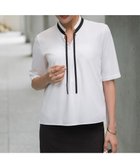 【アイシービー/iCB】の【先行予約】 スパンプラチナムジョーゼット ナロータイカットソー 人気、トレンドファッション・服の通販 founy(ファニー) ファッション Fashion レディースファッション Fashion for Women トップス・カットソー Cut & Sew Tops シャツ・ブラウス・オフィスカジュアル Elegant Blouses & Button-Ups ロングTシャツ・Tシャツ Longline T-Shirts & Tees カットソー・ベーシックTシャツ Cut-and-Sewn Tops / Stretch Tees & Basics 2026年 2026 インナー Innerwear カットソー Cut and Sewn Top ジャケット Jacket, Outerwear ジョーゼット Georgette, Semi-Sheer Fabric ドレープ Drape, Draping Fabric エレガント 上品 Elegant 夏 Summer 春 Spring S/S・春夏 SS, Spring/Summer, Warm Season thumbnail オフホワイト|ID: prp329100004871790 ipo3291000000036322916