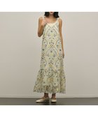 【グレース コンチネンタル/GRACE CONTINENTAL】のオーナメントembワンピース イエロー|ID: prp329100004871791 ipo3291000000036322920