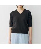 【アイシービー/iCB】のブライトコイル Vネックニット 人気、トレンドファッション・服の通販 founy(ファニー) ファッション Fashion レディースファッション Fashion for Women トップス・カットソー Cut & Sew Tops ニット Knit Tops & Sweaters Vネックトップス V-Neck Tops / V-Cut Neckline Shirts 春 Spring コンパクト Compact, Small Size サマー Summer, Summer Style シンプル Simple, Minimal セーター Sweater, Knitwear デニム Denim, Jeans Material S/S・春夏 SS, Spring/Summer, Warm Season 夏 Summer 2026年 2026 thumbnail チャコール|ID: prp329100004871793 ipo3291000000036322927