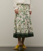 【グレース コンチネンタル/GRACE CONTINENTAL】のプリントタックフレアスカート 人気、トレンドファッション・服の通販 founy(ファニー) ファッション Fashion レディースファッション Fashion for Women スカート Skirts Aライン・フレアスカート A-Line & Flared Skirts フレア Flare, Flared モチーフ Motif, Design Theme 夏 Summer 春 Spring S/S・春夏 SS, Spring/Summer, Warm Season thumbnail キナリ|ID: prp329100004871796 ipo3291000000036322936