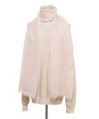 【ムーンバット/MOONBAT】のFURLA (フルラ) 無地ストール 麻 カシミヤ 180cm×85cm 手洗い可能 ペールピンク|ID: prp329100004871803 ipo3291000000036322963