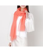 【ムーンバット/MOONBAT】のFURLA (フルラ) 無地ストール 麻 カシミヤ 180cm×85cm 手洗い可能 オレンジ|ID: prp329100004871803 ipo3291000000036322964