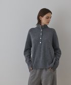 【グレース コンチネンタル/GRACE CONTINENTAL】のウールオーバーニットトップ 人気、トレンドファッション・服の通販 founy(ファニー) ファッション Fashion レディースファッション Fashion for Women トップス・カットソー Cut & Sew Tops ニット Knit Tops & Sweaters シンプル Simple, Minimal ストール Stole, Wrap セーター Sweater, Knitwear ハイネック High Neck, Mock Neck ミドル Middle Length, Mid Height メタル Metal, Metal Parts 人気 Popular, Best Seller 定番 Standard, Basic Item A/W・秋冬 Autumn/Winter thumbnail グレー|ID: prp329100004871808 ipo3291000000036322990