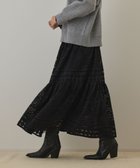 【グレース コンチネンタル/GRACE CONTINENTAL】のレースティアードスカート 人気、トレンドファッション・服の通販 founy(ファニー) ファッション Fashion レディースファッション Fashion for Women スカート Skirts ティアードスカート Tiered Skirts チュール Tulip, Tulip Motif ティアードスカート Tiered Skirt, Flounced Skirt ラグジュアリー Luxury, Elegant リメイク Remake, Reconstructed レース Lace, Lace Fabric ロマンティック Romantic, Feminine Style ヴィンテージ Vintage Style A/W・秋冬 Autumn/Winter thumbnail ブラック|ID: prp329100004871810 ipo3291000000036322999