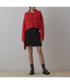 【グレース コンチネンタル/GRACE CONTINENTAL】のステッチニットジャケット 人気、トレンドファッション・服の通販 founy(ファニー) ファッション Fashion レディースファッション Fashion for Women アウター Coat / Outerwear Collection レディースジャケット・軽アウター Jackets カーディガン Cardigan, Knitwear ジャケット Jacket, Outerwear スラックス Slacks, Dress Pants セーター Sweater, Knitwear デニム Denim, Jeans Material ハンド Hand, Handmade マニッシュ Mannish, Boyish ミニスカート Mini Skirt, Short Skirt リラックス Relax, Relaxed Fit エレガント 上品 Elegant A/W・秋冬 Autumn/Winter thumbnail レッド|ID: prp329100004871816 ipo3291000000036323076