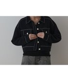【グレース コンチネンタル/GRACE CONTINENTAL】のステッチニットジャケット 人気、トレンドファッション・服の通販 founy(ファニー) ファッション Fashion レディースファッション Fashion for Women アウター Coat / Outerwear Collection レディースジャケット・軽アウター Jackets カーディガン Cardigan, Knitwear ジャケット Jacket, Outerwear スラックス Slacks, Dress Pants セーター Sweater, Knitwear デニム Denim, Jeans Material ハンド Hand, Handmade マニッシュ Mannish, Boyish ミニスカート Mini Skirt, Short Skirt リラックス Relax, Relaxed Fit エレガント 上品 Elegant A/W・秋冬 Autumn/Winter thumbnail ブラック|ID: prp329100004871816 ipo3291000000036323077