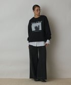 【グレース コンチネンタル/GRACE CONTINENTAL】のCatphoto裏毛トップ 人気、トレンドファッション・服の通販 founy(ファニー) ファッション Fashion レディースファッション Fashion for Women トップス・カットソー Cut & Sew Tops イラスト Illustration インナー Innerwear 猫 Cat, Kitty レース Lace, Lace Fabric A/W・秋冬 Autumn/Winter thumbnail ブラック|ID: prp329100004871834 ipo3291000000036323166