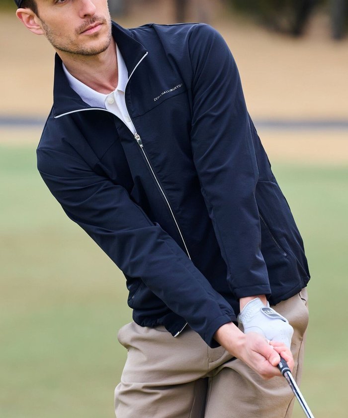 【ゼロハリバートン/ZERO HALLIBURTON / MEN】の【撥水・ストレッチ】 ドライソロテックスブルゾン ZHG-M5S1a 82941 インテリア・キッズ・メンズ・レディースファッション・服の通販 founy(ファニー) https://founy.com/ ファッション Fashion メンズファッション Fashion for Men アウター Men's Coats Outerwear ブルゾンジャケット / カジュアルアウター Bomber Jackets & Blousons アウトドア Outdoor Clothing 春 Spring シルバー Silver, Metallic Silver ジャケット Jacket, Outerwear ストレッチ Stretch, Stretchy Fabric スポーツ Sports, Activewear セットアップ Set-Up, Coordinated Outfit ドローコード Drawcord, Drawstring Cord フィット Fit, Slim Fit ブルゾン Blouson, Bomber Jacket ランニング Running, Running Wear, Activewear, Jogging S/S・春夏 SS, Spring/Summer, Warm Season 再入荷 Restock / Back in Stock おすすめ Recommended / Our Picks 夏 Summer エレガント 上品 Elegant ゴルフ Golf |ID: prp329100004871960 ipo3291000000036326686