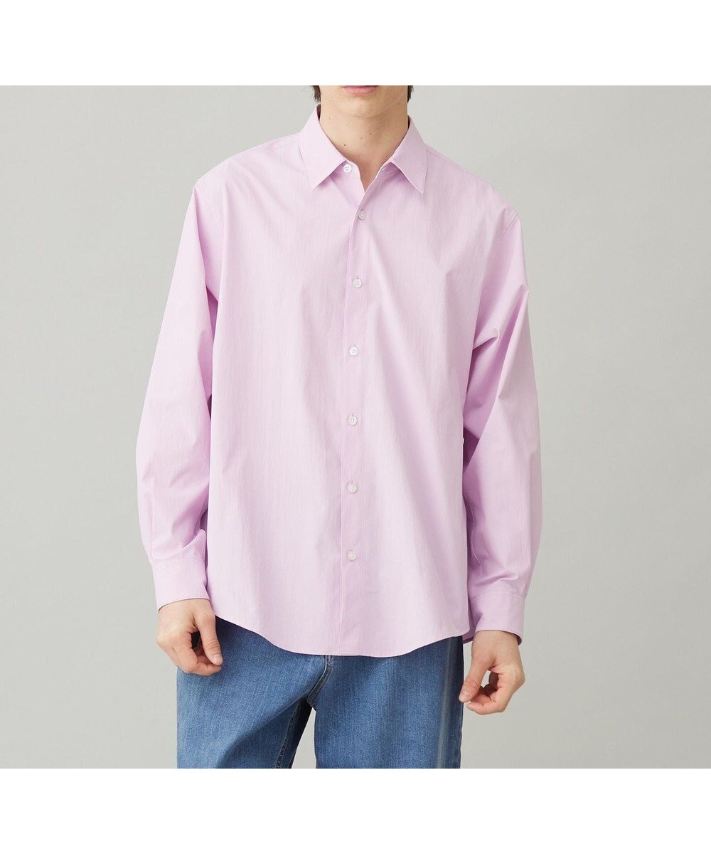 【アンフィーロ/UNFILO / MEN】の【メンズノンノWEB掲載】コンフォートシャツ レギュラーカラー インテリア・キッズ・メンズ・レディースファッション・服の通販 founy(ファニー) ファッション Fashion メンズファッション Fashion for Men トップス・カットソー Cut & Sew Tops メンズシャツ Shirts シンプル Simple, Minimal ストレッチ Stretch, Stretchy Fabric 雑誌 Magazine, Fashion Magazine バランス Balance, Style Balance レギュラー Regular, Standard Fit A/W・秋冬 Autumn/Winter S/S・春夏 SS, Spring/Summer, Warm Season 夏 Summer ピンク|ID: prp329100004871969 ipo3291000000036326716