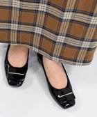 【ブリジット バーキン/Bridget Birkin】の【Bridget Birkin walk】バックルモチーフウォーキングパンプス ブラックエナメル|ID: prp329100004871974 ipo3291000000036326751