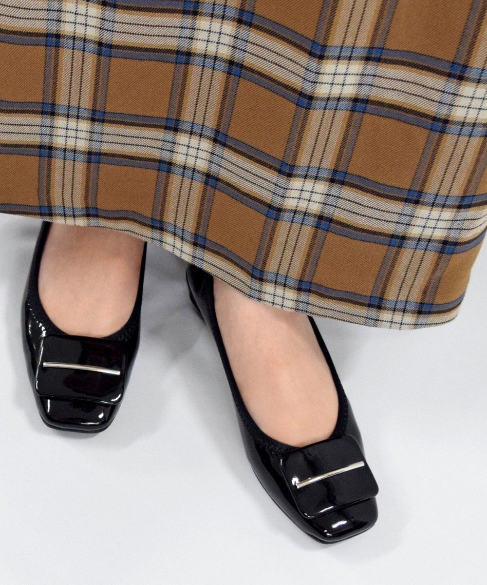 【ブリジット バーキン/Bridget Birkin】の【Bridget Birkin walk】バックルモチーフウォーキングパンプス インテリア・キッズ・メンズ・レディースファッション・服の通販 founy(ファニー) ファッション Fashion レディースファッション Fashion for Women バッグ Bags スクエア Square, Square Shape チェック Check, Plaid, Tartan フィット Fit, Slim Fit プレート Plate, Dish モダン Modern, Contemporary ブラックエナメル|ID: prp329100004871974 ipo3291000000036326751