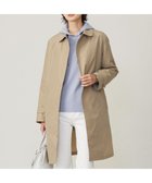 【ジェイ プレス/J.PRESS】の【洗える】スパンライクナイロンタッサー ステンカラー コート キャメル系|ID: prp329100004871975 ipo3291000000036326755