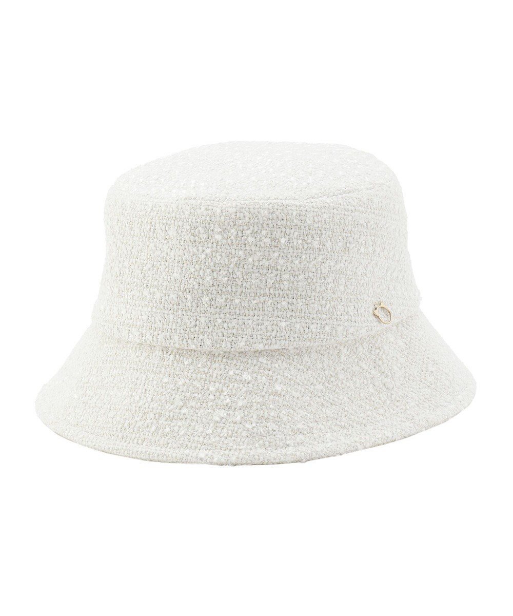 【ムーンバット/MOONBAT】のPAUL JOE ACCESSOIRES 【サイズ調整可】ネコチャーム付ツイードバケットハット UV インテリア・キッズ・メンズ・レディースファッション・服の通販 founy(ファニー) ファッション Fashion レディースファッション Fashion for Women キャップ&ハット Hats & Caps アニマル Animal Print コレクション Collection, Seasonal Line 今季 This Season, Current Season サークル Circle, Round Design シンプル Simple, Minimal チャーム Charm, Pendant ツイード Twill, Twill Weave トレンド Trend, Trending Now ネコ Cat, Feline Motif パターン Pattern, Design Print フィット Fit, Slim Fit フラワー Flower, Floral 帽子 Hat, Headwear モチーフ Motif, Design Theme 旅行 Travel ホワイト|ID: prp329100004871997 ipo3291000000036326873
