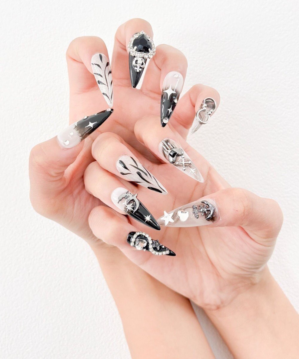 【ウィゴー/WEGO】のデザインデコネイルチップ 人気、トレンドファッション・服の通販 founy(ファニー) 　ファッション　Fashion　レディースファッション　Fashion for Women　ウッド　Wooden Design　クール　Cool, Chic　シルバー　Silver, Metallic Silver　スマホ　Smartphone, Mobile Device　なめらか　Smooth, Silky Texture　ネイル　Nail, Nail Art　ハンド　Hand, Handmade　バランス　Balance, Style Balance　パープル　Purple, Violet　おすすめ　Recommended / Our Picks　 other-1|ID: prp329100004872006 ipo3291000000036326918