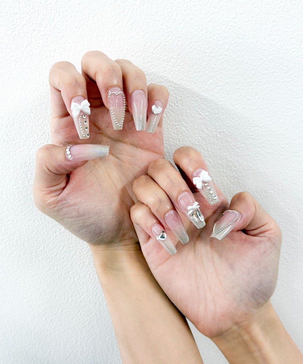 【ウィゴー/WEGO】のデザインネイルチップ インテリア・キッズ・メンズ・レディースファッション・服の通販 founy(ファニー) 　ファッション　Fashion　レディースファッション　Fashion for Women　ウッド　Wooden Design　スマホ　Smartphone, Mobile Device　なめらか　Smooth, Silky Texture　ネイル　Nail, Nail Art　ハンド　Hand, Handmade　柄2|ID: prp329100004872007 ipo3291000000036326931