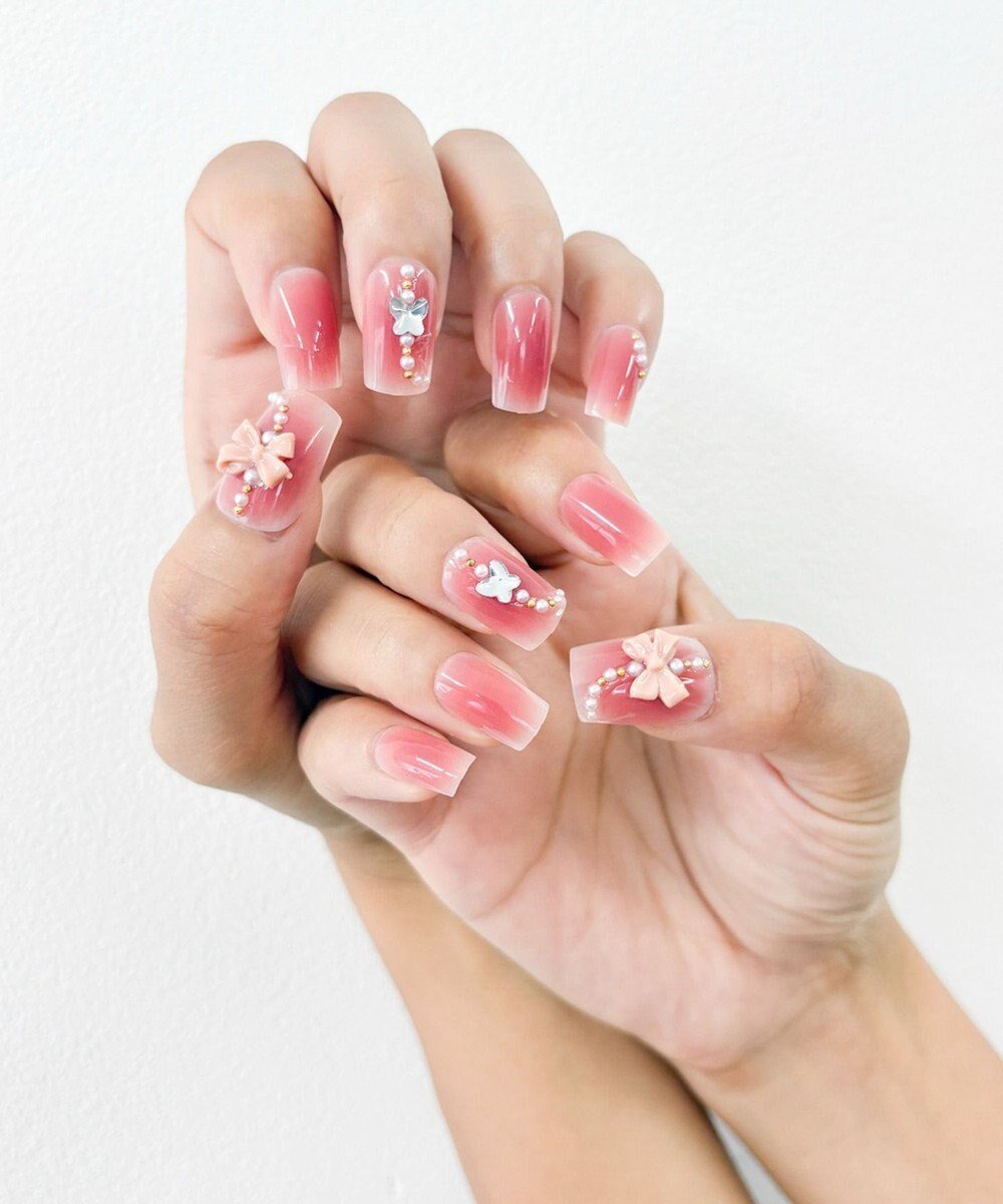 【ウィゴー/WEGO】のデザインネイルチップ インテリア・キッズ・メンズ・レディースファッション・服の通販 founy(ファニー) 　ファッション　Fashion　レディースファッション　Fashion for Women　ウッド　Wooden Design　スマホ　Smartphone, Mobile Device　なめらか　Smooth, Silky Texture　ネイル　Nail, Nail Art　ハンド　Hand, Handmade　柄3|ID: prp329100004872007 ipo3291000000036326932