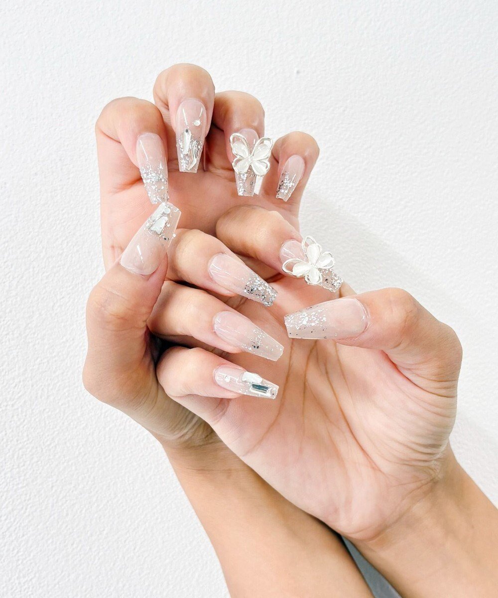 【ウィゴー/WEGO】のデザインネイルチップ インテリア・キッズ・メンズ・レディースファッション・服の通販 founy(ファニー) 　ファッション　Fashion　レディースファッション　Fashion for Women　ウッド　Wooden Design　スマホ　Smartphone, Mobile Device　なめらか　Smooth, Silky Texture　ネイル　Nail, Nail Art　ハンド　Hand, Handmade　柄6|ID: prp329100004872007 ipo3291000000036326935