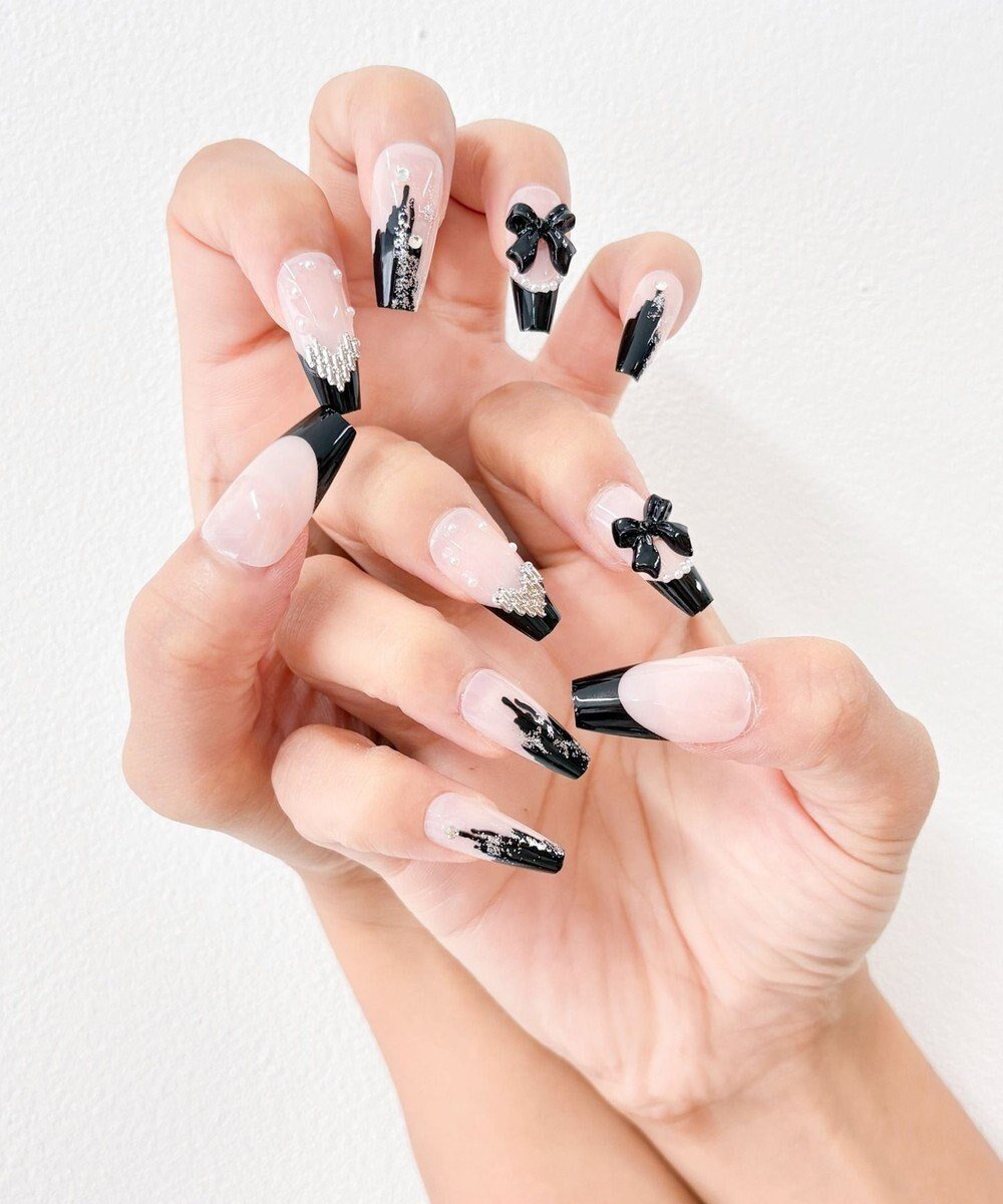 【ウィゴー/WEGO】のデザインネイルチップ インテリア・キッズ・メンズ・レディースファッション・服の通販 founy(ファニー) 　ファッション　Fashion　レディースファッション　Fashion for Women　ウッド　Wooden Design　スマホ　Smartphone, Mobile Device　なめらか　Smooth, Silky Texture　ネイル　Nail, Nail Art　ハンド　Hand, Handmade　柄11|ID: prp329100004872007 ipo3291000000036326940