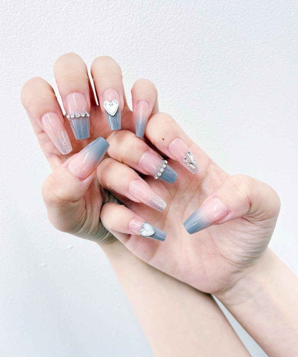 【ウィゴー/WEGO】のデザインネイルチップ インテリア・キッズ・メンズ・レディースファッション・服の通販 founy(ファニー) 　ファッション　Fashion　レディースファッション　Fashion for Women　ウッド　Wooden Design　スマホ　Smartphone, Mobile Device　なめらか　Smooth, Silky Texture　ネイル　Nail, Nail Art　ハンド　Hand, Handmade　柄17|ID: prp329100004872007 ipo3291000000036326946