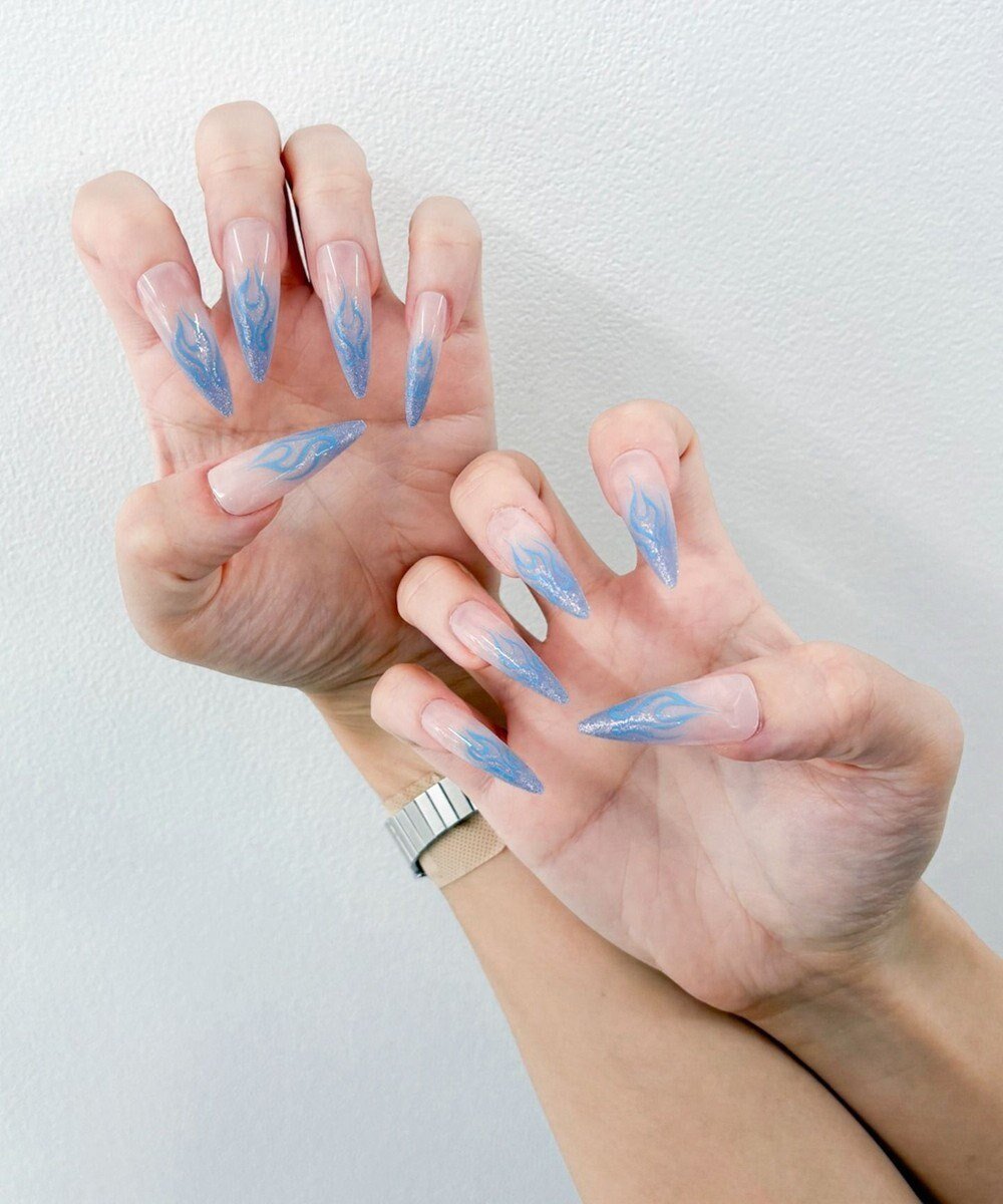 【ウィゴー/WEGO】のデザインネイルチップ インテリア・キッズ・メンズ・レディースファッション・服の通販 founy(ファニー) 　ファッション　Fashion　レディースファッション　Fashion for Women　ウッド　Wooden Design　スマホ　Smartphone, Mobile Device　なめらか　Smooth, Silky Texture　ネイル　Nail, Nail Art　ハンド　Hand, Handmade　柄18|ID: prp329100004872007 ipo3291000000036326947