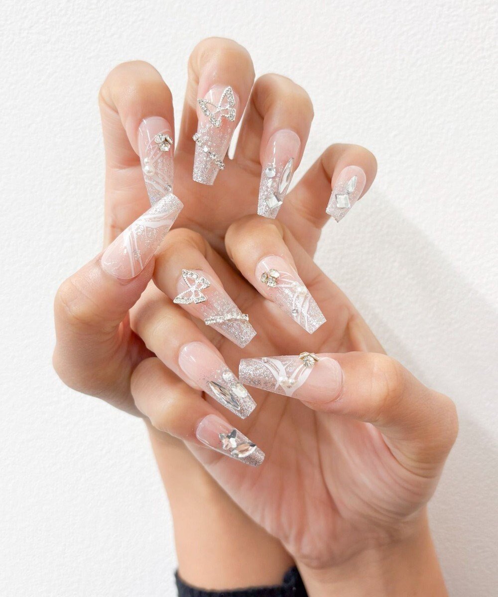 【ウィゴー/WEGO】のデザインネイルチップ インテリア・キッズ・メンズ・レディースファッション・服の通販 founy(ファニー) 　ファッション　Fashion　レディースファッション　Fashion for Women　ウッド　Wooden Design　スマホ　Smartphone, Mobile Device　なめらか　Smooth, Silky Texture　ネイル　Nail, Nail Art　ハンド　Hand, Handmade　柄30|ID: prp329100004872007 ipo3291000000036326959