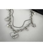 【ウィゴー/WEGO】のLマルチチャームダブルネックレス 人気、トレンドファッション・服の通販 founy(ファニー) ファッション Fashion レディースファッション Fashion for Women ジュエリー Jewelry ネックレス Necklaces & Pendants アクセサリー Fashion Accessories シンプル Simple, Minimal スマホ Smartphone, Mobile Device ダブル Double, Double-Breasted チェーン Chain, Chain Strap ネックレス Necklace, Pendant Necklace バランス Balance, Style Balance パール Pearl, Pearl Accent モチーフ Motif, Design Theme リボン Ribbon, Bow エレガント 上品 Elegant thumbnail 柄1|ID: prp329100004872014 ipo3291000000036326987